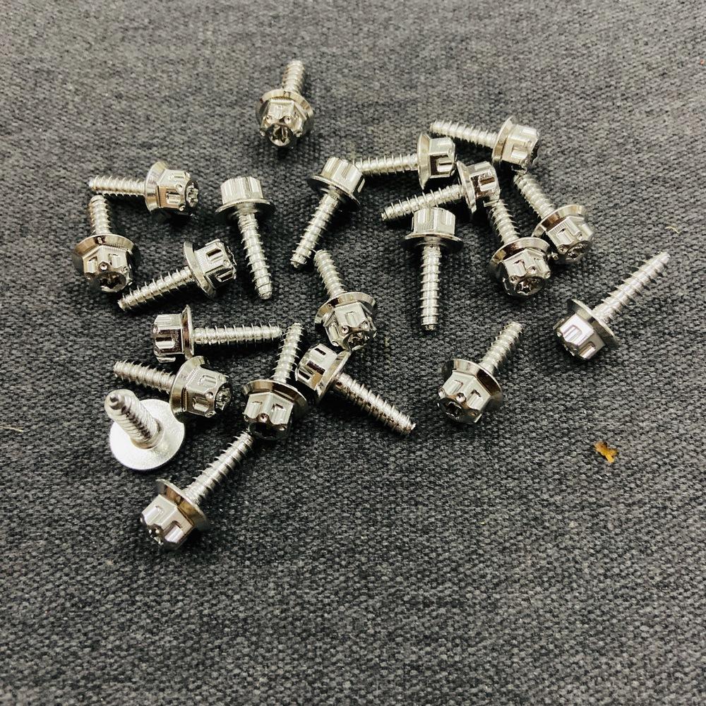 [HCM][COMBO 10 CON MẪU SALAYA] BỘ ỐC DÀN ÁO 5LY CHÂN XOẮN SALAYA TRANG TRÍ XE  CHO DÒNG XE YAMAHA...BAO SÁNG