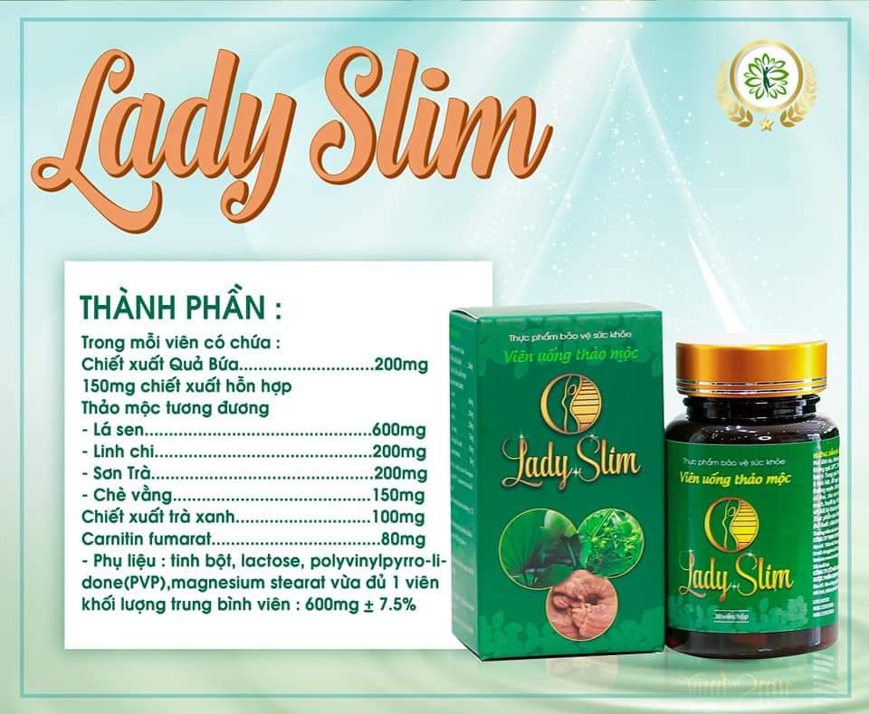 giảm cân đông y lan chi [ lady slim ]