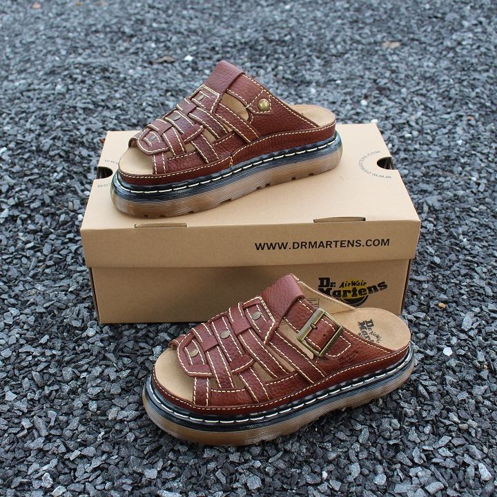 Dép Dr Martens 2018 ThaiLan Da Bò cao cấp