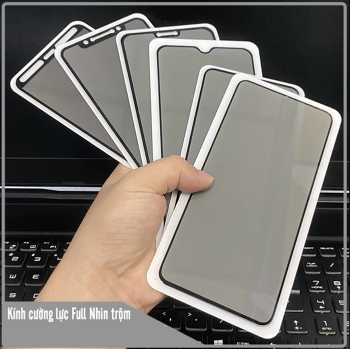 Cường lực chống nhìn trộm Samsung A80 / A90 / 4G / 5G (Full màn Full keo)