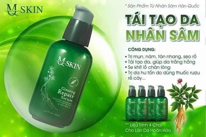 [mẫu cũ]Serum thay da nhân sâm mqskin
