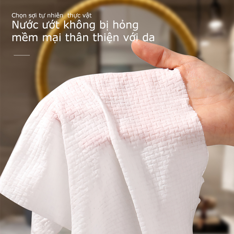 Khăn Giấy Nén Hàn Quốc Thiết Kế Hình Viên Kẹo Bo Tròn đa Năng Tiện Lợi