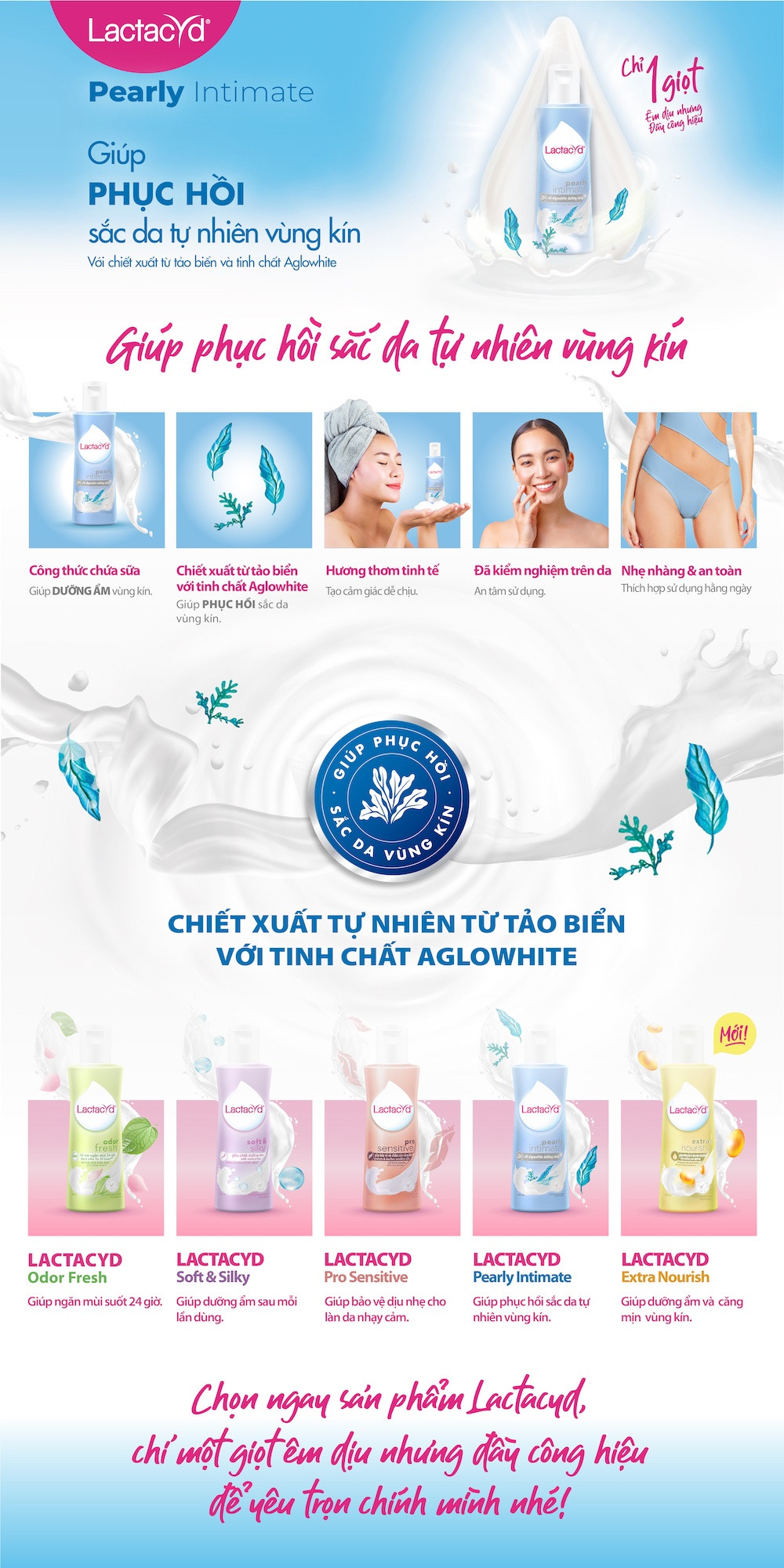 Dung dich vệ sinh Phụ nữ Lactacyd
