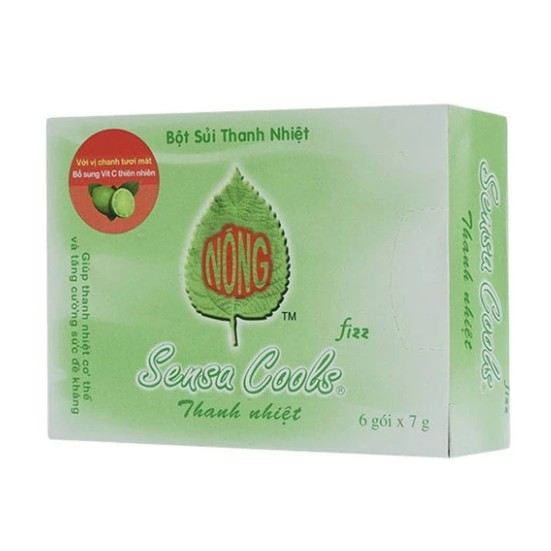 [HCM]SENSA COOLS FIZZ - Bột sủi thanh nhiệt [Sensacool]