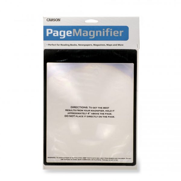 Kính lúp đọc sách cỡ lớn Carson DM-11 MagniSheet (USA)