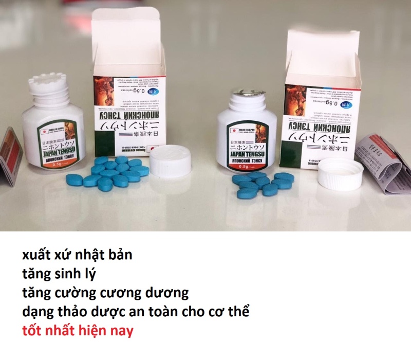 Viên JAPAN tăng cường Sih lý nam cao cấp (hộp 16 viên) - thảo dược - bí kíp yêu lâu bỏ túi
