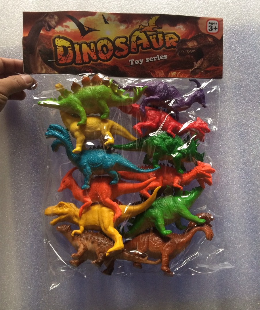 BỘ 12 KHỦNG LONG CỔ ĐẠI CỠ LỚN DINOSAUR TOY SERIES Model.Q603C28x24cm
