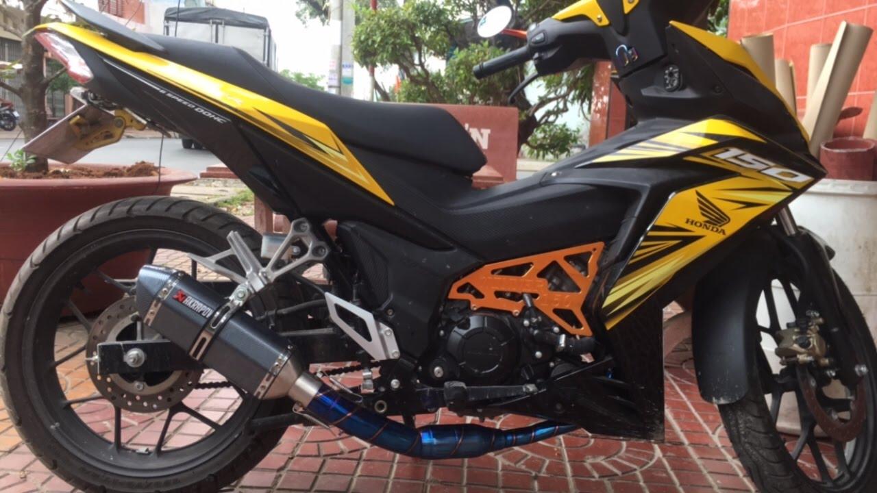 Cổ bô titan bầu hơi Exciter 150, Winner
