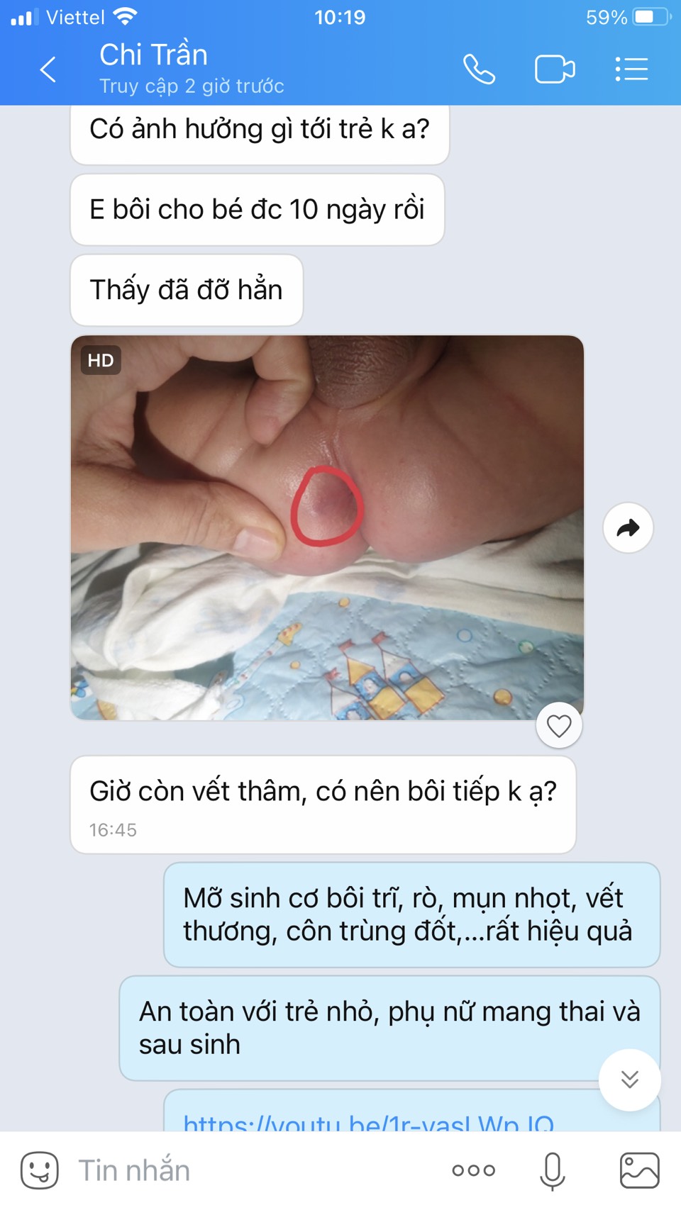 Mỡ sinh cơ yhct - Kem bôi trĩ số 1