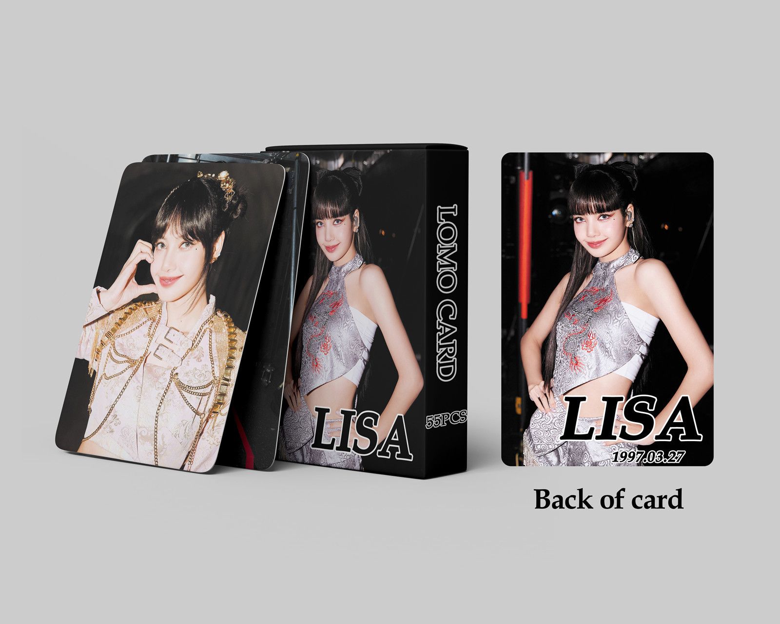 Set 55 Lomo card Blackpink Lisa 2023
