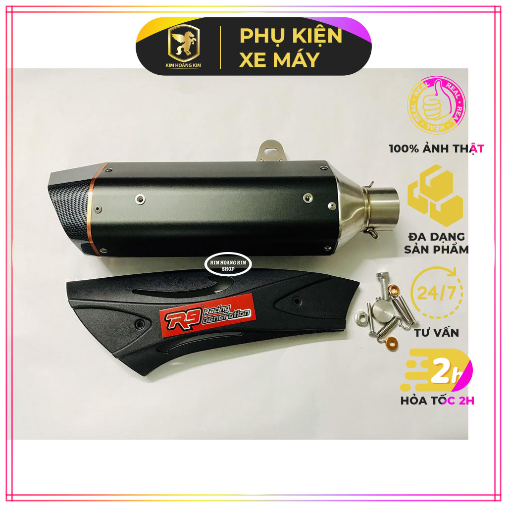 Pô r9 nhập khẩu gắn mọi loại xe máy,moto , uy tín, chất lượng, mua ngay