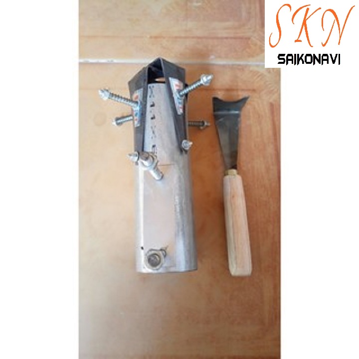 Ống Cạo Mía 4 Lưỡi Dao Sử Dụng Dễ Dàng , Gọn Nhẹ Nhanh Chóng [ ống vào lưỡi dao làm bằng thép không rỉ ]