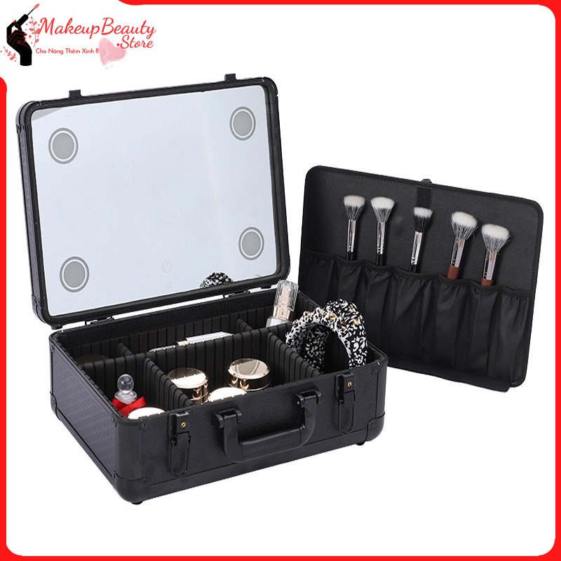 Cốp vali cốp trang điểm có gương đèn led MS 801 [ MakeupBeauty.Store Cho Nàng Thêm Xinh ]