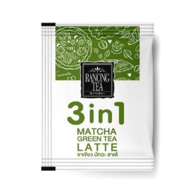 Trà Xanh Matcha Latte 3in1 (8 Gói) Ranong Tea Thái Lan