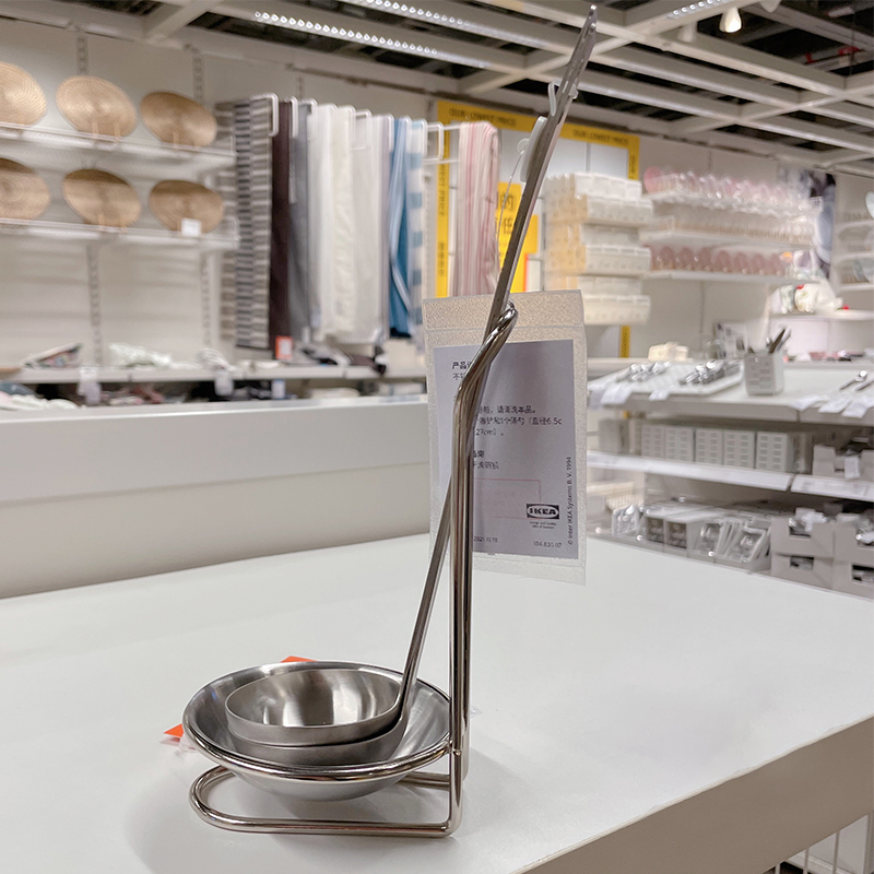 Gác muỗng muôi thìa canh inox Avslagen IKEA