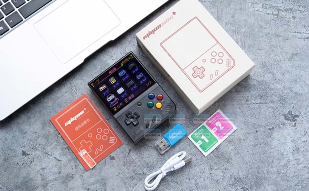 [PCNGON] Máy chơi game cầm tay Miyoo Mini Plus Xám