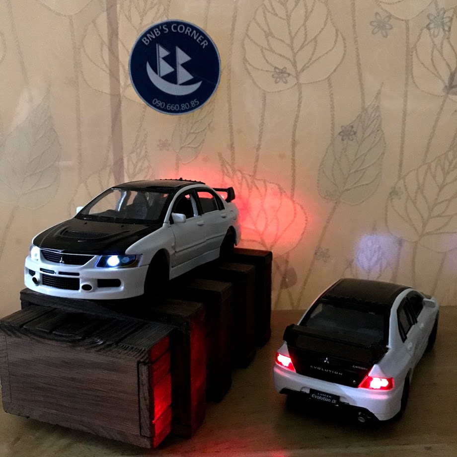[BNB's Corner] Xe mô hình 1:32 Mitsubishi Lancer Evolution IX hãng Jackie Kim