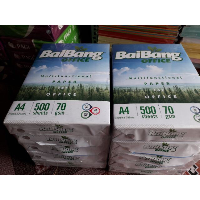 Giấy A4 Bãi Bằng Office 70Gsm (500 Tờ)