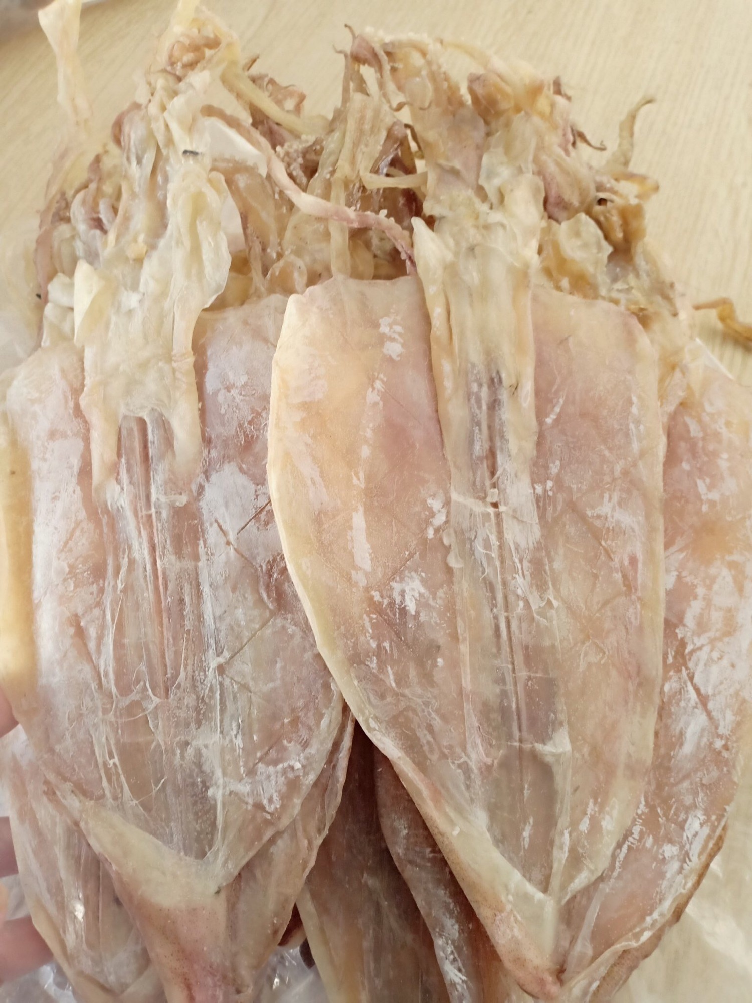 Mực khô size 20 con 1kg túi 500gram