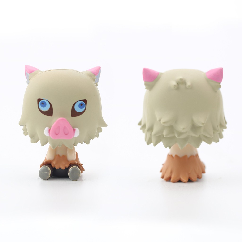 Mô hình nhân vật Nendoroid KIMETSU NO YAIBA CHIBI ĐẦU TO anime chibi trang trí trưng bày đẹp