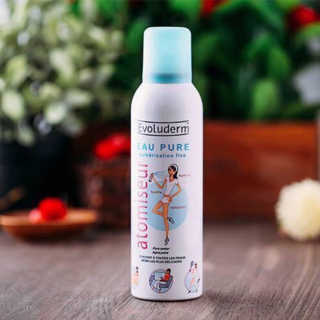 Xịt khoáng evoluderm 150ml