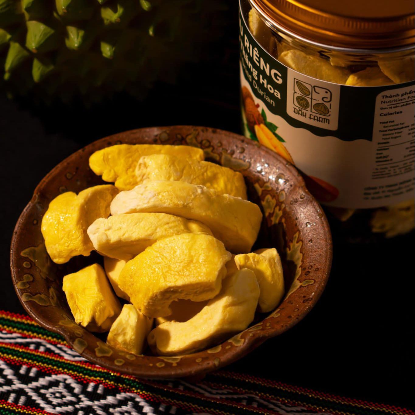 SẦU RIÊNG SẤY THĂNG HOA- ĐẮK FARM (Dạng múi- 25Gr)