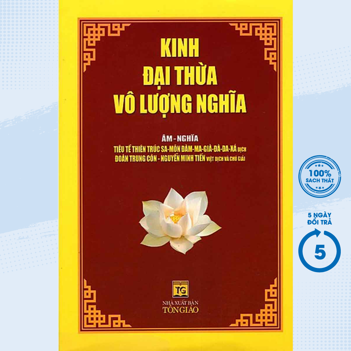 Sách Kinh Đại Thừa Vô Lượng Nghĩa - Newshop