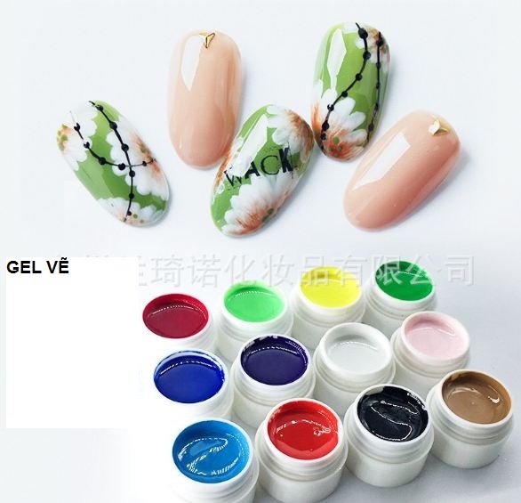 Sét gel vẽ Painting 12 màu