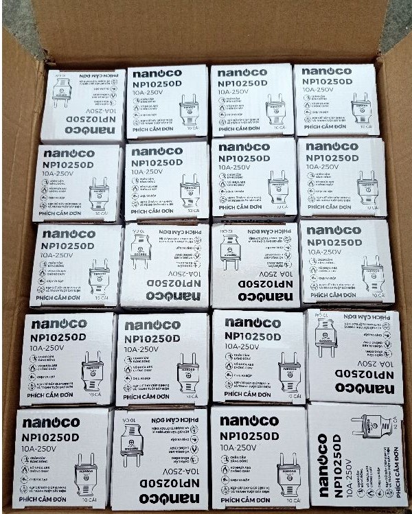 Phích cắm đơn, phích cắm nối âm - dương Nanoco