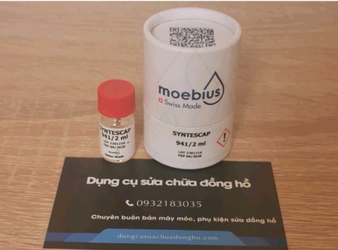 Dầu thụy sĩ tra đồng hồ cơ moebius synt-a-lube 9010