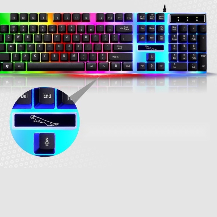 BÀN PHÍM LED 7 MÀU GAME G21