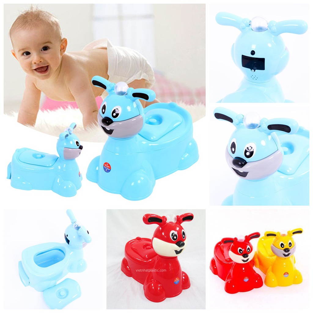 Bô Vệ Sinh Cho Bé Hình Thỏ Có Nhạc Nhựa Việt Nhật Cao Cấp – Bô Tập Đi Vệ Sinh Cho Bé Hình Thú Sinh Động – dụng cụ hướng dẫn cho bé đi vệ sinh - mẹ và bé - bỉm, tã, vệ sinh - đồ dùng nhà vệ sinh - tã & dụng cụ vệ sinh