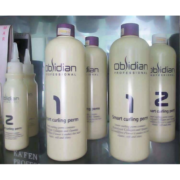 CẶP THUỐC UỐN TÓC 3D OBSIDIAN 500ML X2