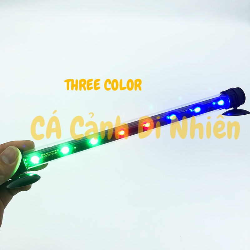 Đèn LED 3 MÀU T4-30LED cho hồ cá CÓ CHIỀU DÀI TỪ 30 - 40 cm(CHIỀU DÀI ĐÈN 27 CM)