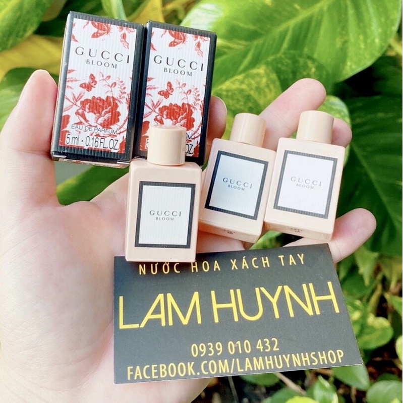 [ CHÍNH HÃNG ] Nước hoa mini GUCCI BLOOM edp 5ml
