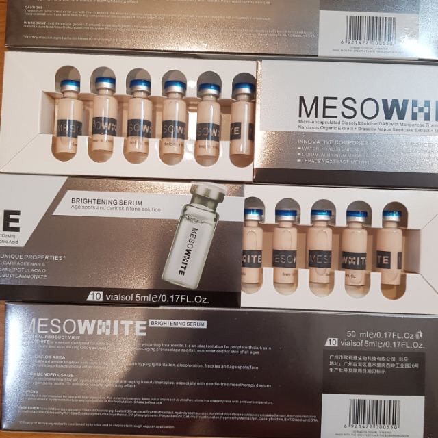 Cấy Phấn Meso White . kemTrắng Meso White- QL 90