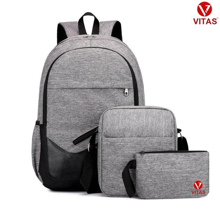 [HCM]ComBo Bộ 3 Balo Thời Trang Cao Cấp VITAS VT247