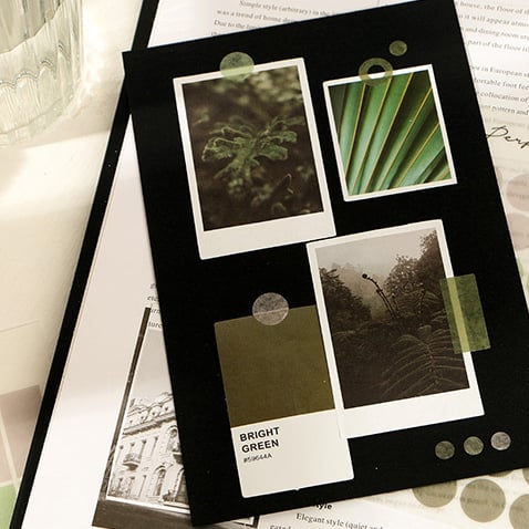 Sticker đánh dấu tròn trang trí sổ tay, planner, scrapbook, .. [ 123 ]