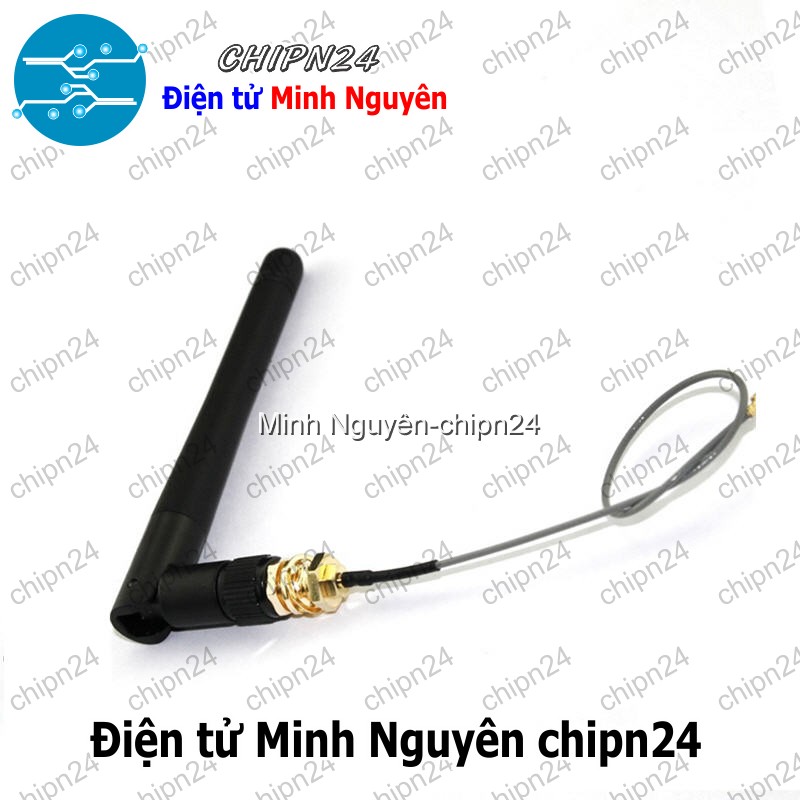 [1 cái] (Q57) Anten 2.4G Wifi IPEX SMA (dùng cho NRF24L01 CC2500) - HH003268