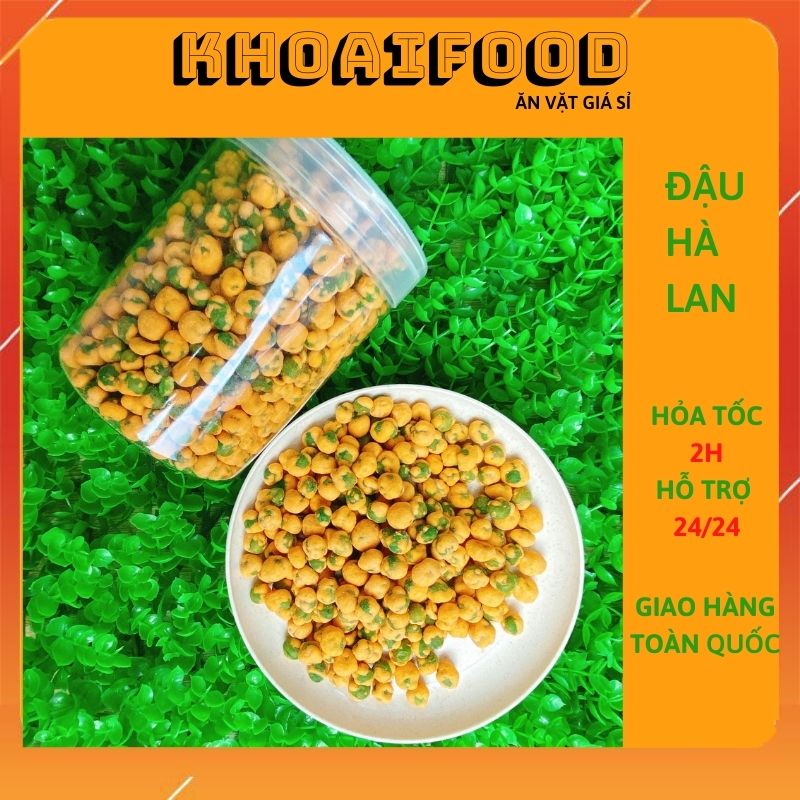 Đậu Hà Lan tẩm vị phô mai sấy giòn ngấm vị cực dôi