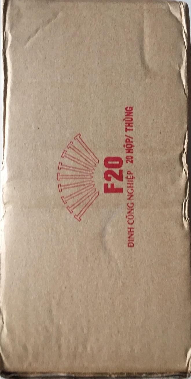 Hộp Đinh Công Nghiệp - Đinh F20 ( 1 thùng 20 hộp)