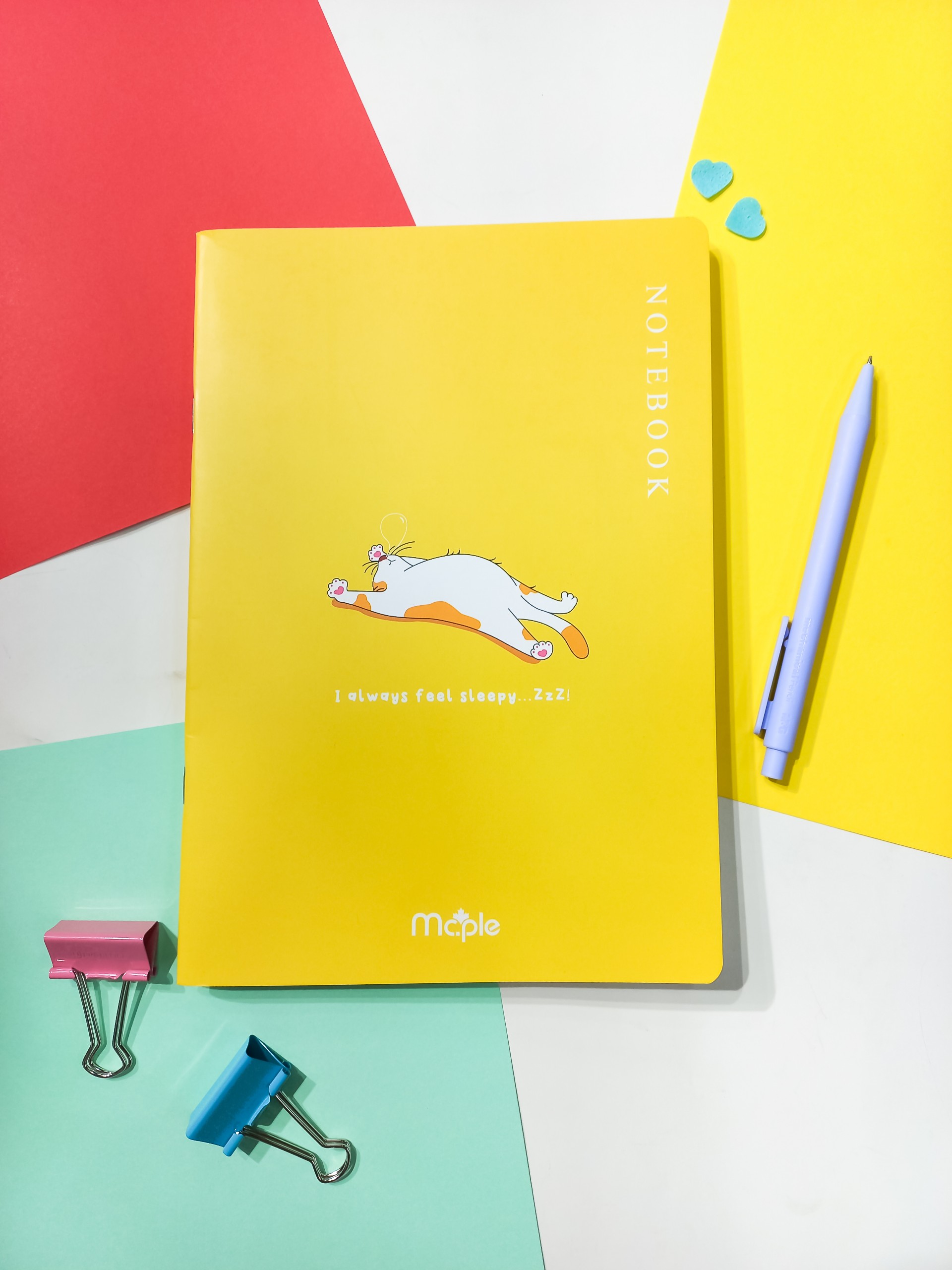 [MC.PLE] Vở Kẻ ngang cao cấp B5 Mc.ple 80 trang PASTEL, định lượng 70gsm, độ trắng 92% ISO - Sổ tập vở chất lượng, bám mực tốt - MS2501