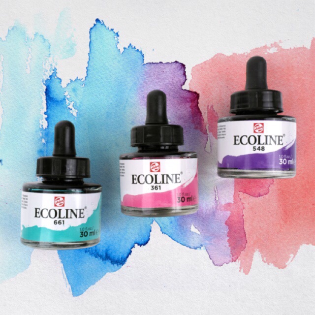 P3 Màu Nước Ecoline Dạng Liquid Lỏng Royal Talens Hà Lan