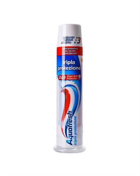 ỐNG KEM ĐÁNH RĂNG AQUAFRESH 100ML MỸ 100ML - Tripla Protezione