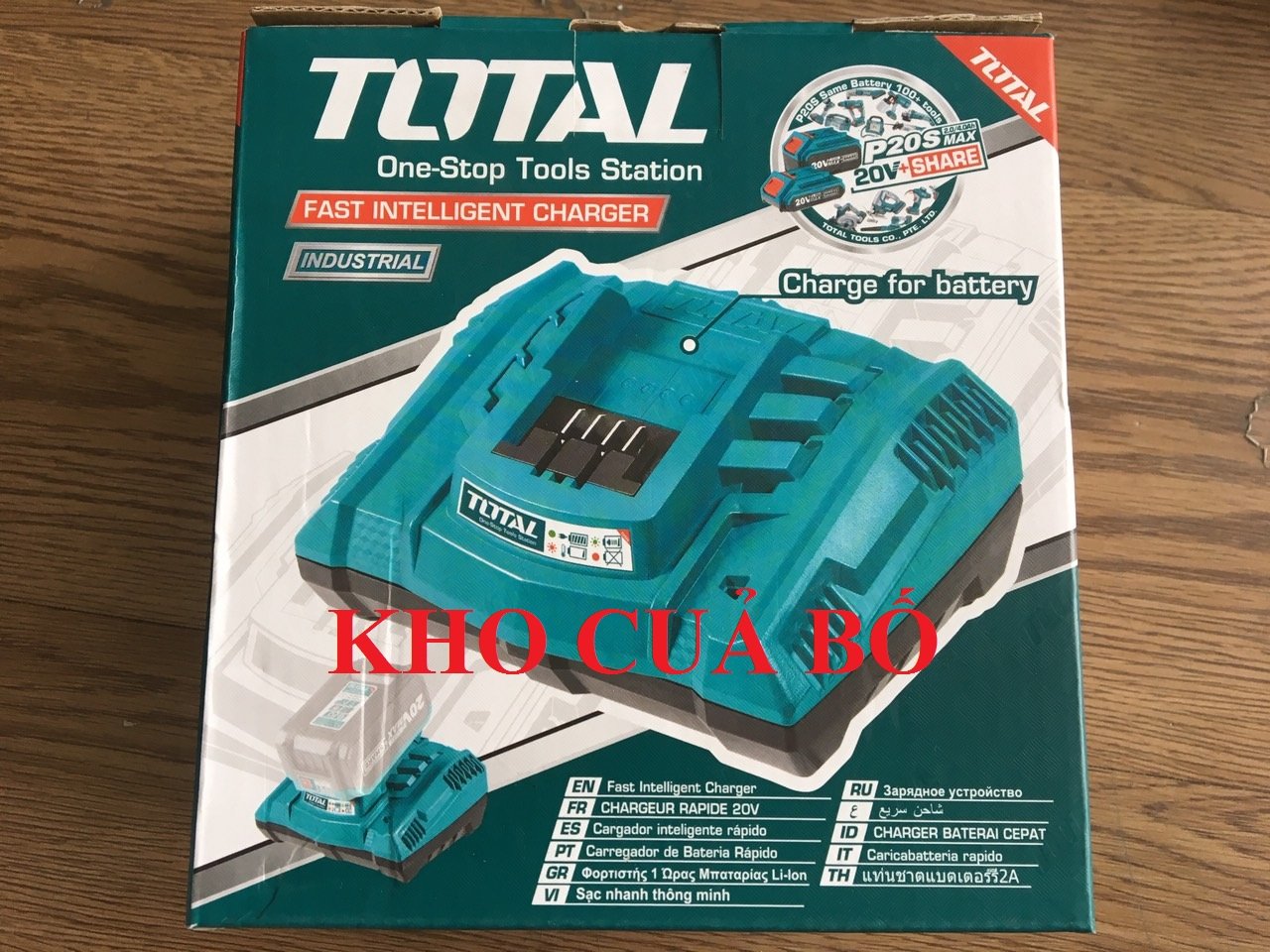 Sạc nhanh thông minh 20V total TFCLI2003