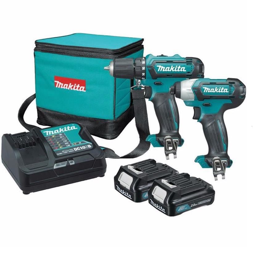 [Hàng chính hãng]Bộ sản phẩm dùng pin MAKITA (HP333D+TD110D) CLX228S (12V)
