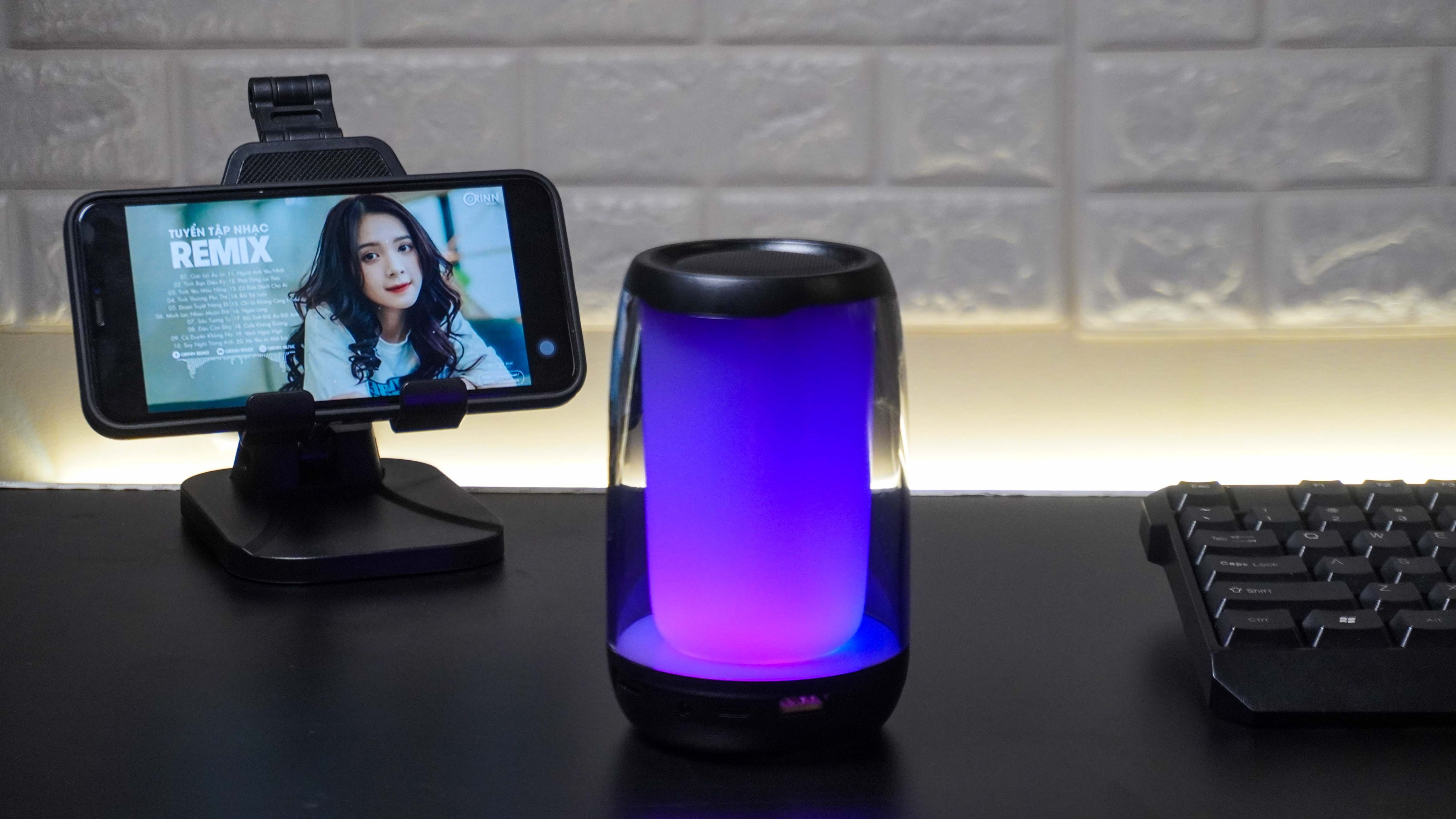(MẪU MỚI) Loa bluetooth Pulse 4 Mini - Loa bluetooth mini Led theo nhạc-Loa JBL 2023.
