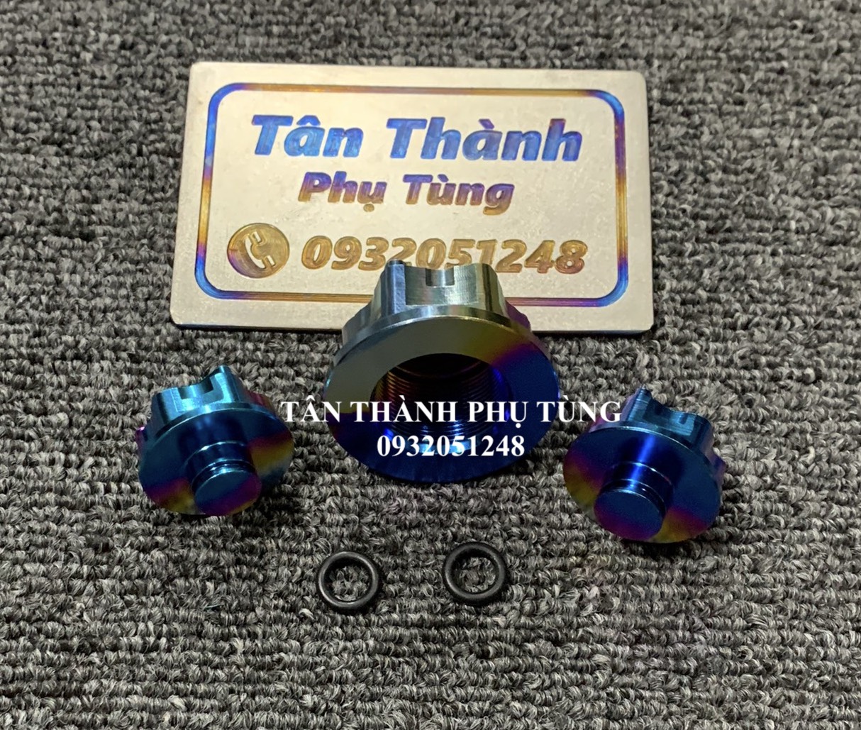 Ốc chảng ba GR5 Satria-Raider Fi(2018-2020) kiểu 7 màu