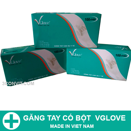 100 chiếc găng tay y tế Vglove