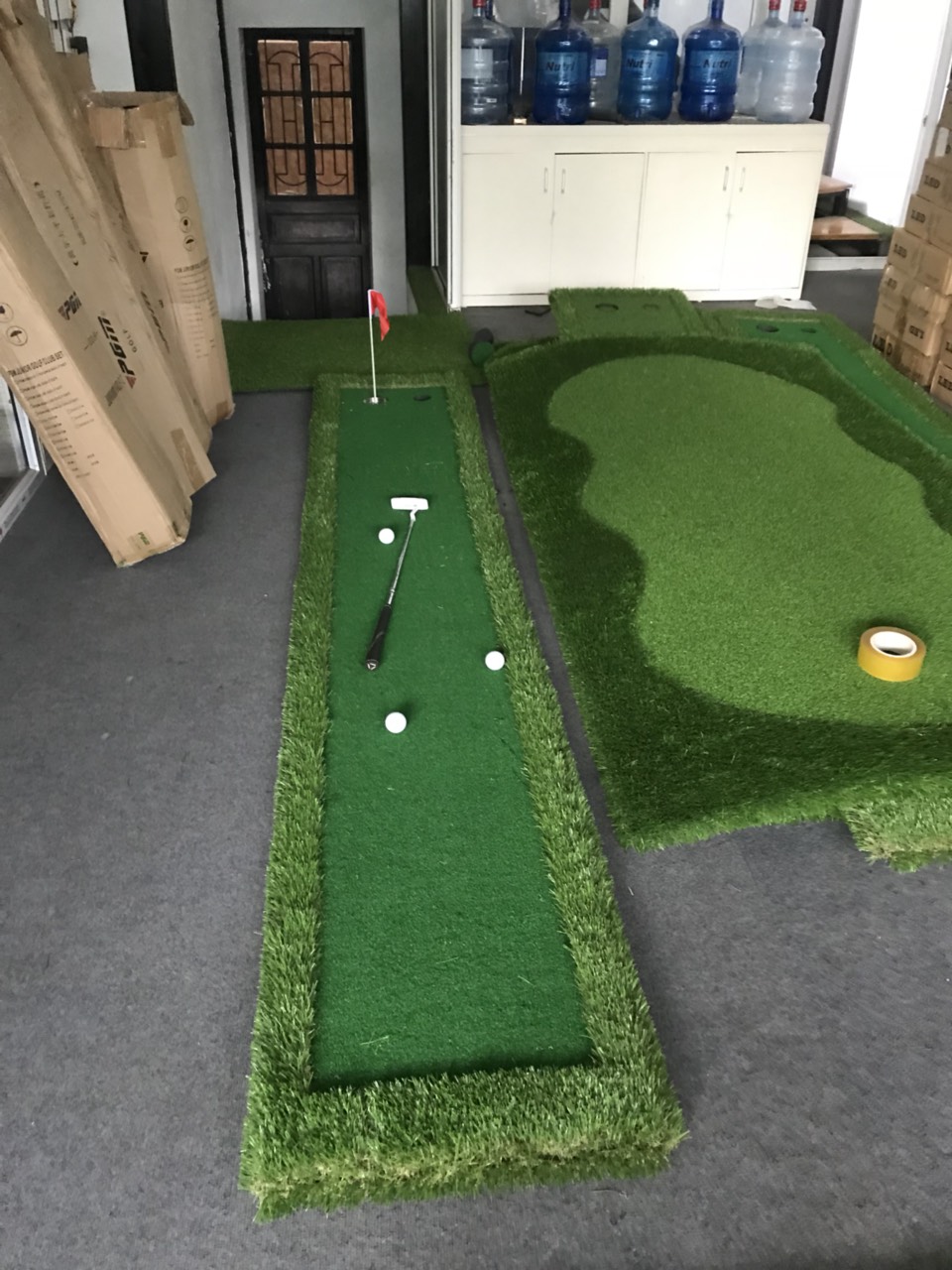 thảm tập golf